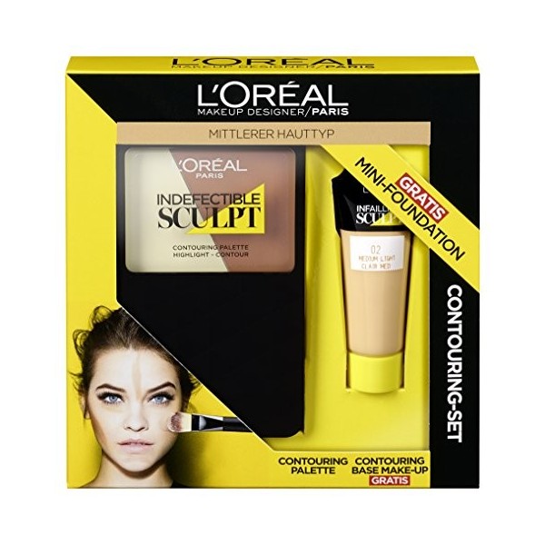 LOréal Paris Makeup Designer Indefectible Sculpt Coffret Lumineux