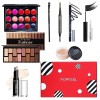 Holzsammlung Kit Maquillage Complet, Kit Maquillage Femme, Coffret Maquillage Femme Complet, Lot Maquillage Ado Fille Profess