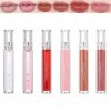 Lot de 6 rouges à lèvres liquides à paillettes - Hydratant, nourrissant et durable - Coffret cadeau de maquillage pour femmes