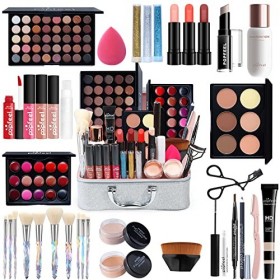 Bliss Trousse de produits de Maquillage Végan - Valise de Maquillage  Complète avec Fard à Paupières et