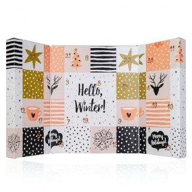 accentra - Calendrier de lavent beauté avec 24 produits maquillage & cosmétiques - calendrier de lavent maquillage femme, r