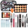 Makeup Sets for Women Girls Full Kit, All-in-one Makeup Gift Starter Set - Makeup Brush, Mascara, Eyeshadow Palette, Lipgloss