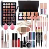 FantasyDay Kit de Maquillage Complet Coffret Ensemble-cadeau de Maquillage Xmas Makeup Gift Set avec Ombres Paupière, Rouge à