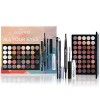 FantasyDay Kit de Maquillage Complet Coffret Ensemble-cadeau de Maquillage Xmas Makeup Gift Set avec Ombres Paupière, Rouge à