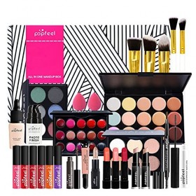 Coffret Maquillage, MKNZOME 24 Pcs Kit Maquillage Femme