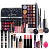 FantasyDay Kit de Maquillage Complet Coffret Ensemble-cadeau de Maquillage Xmas Makeup Gift Set avec Ombres Paupière, Rouge à