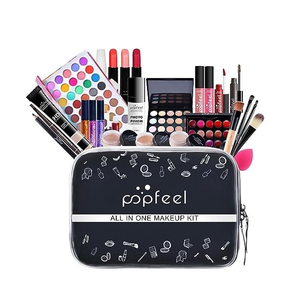 FantasyDay Kit de Maquillage Complet Coffret Ensemble-cadeau de Maquillage Xmas Makeup Gift Set avec Ombres Paupière, Rouge à...