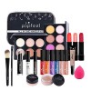 CHSEEA Kit de Maquillage Complet, Coffret Cadeau Coffrets Maquillage Trousse de Maquillage Palette de Maquillage Fards à Paup