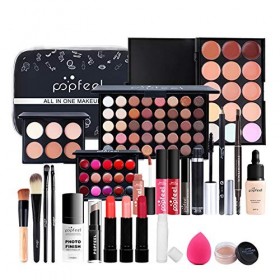 RoseFlower Coffret Maquillage Femme Makeup Kit avec Palette de