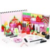 CkFyahp Ensemble cadeau de maquillage 20 pièces tout-en-un,Calendrier de lAvent 2022,Kit complet de maquillage professionnel