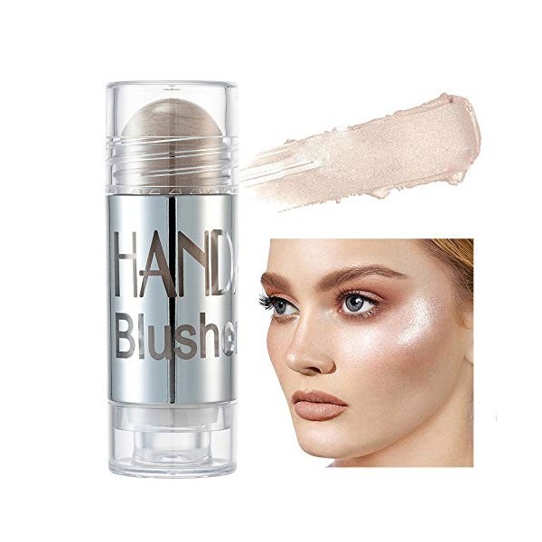 GL-Turelifes Blush Stick Blush Cream Hydratant, Highlighter & Trimming Rouge Pen, Glow and Mood Boosting Blushes Stick Cheek 