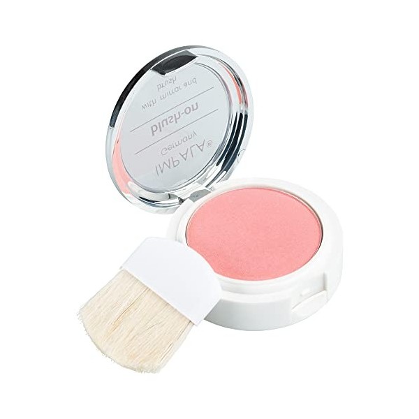 Impala - Fard à Joues Avec Miroir et Brosse Blush On Couleur Nº 2 | Poudre Compacte pour Fard à Joues Longue Durée | Fard à J