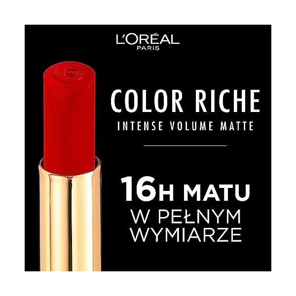 LOREAL LABIAL COLOR RICHE VOLUME MATTE COLOR 100 PINK W