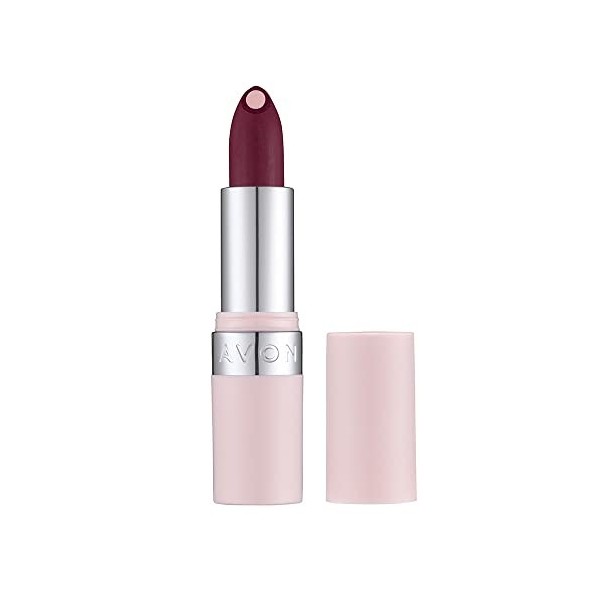 Avon Hydramatic Rouge à lèvres mat Nude avec un noyau hyaluronique pour hydrater et repulper les lèvres, disponible en 15 tei