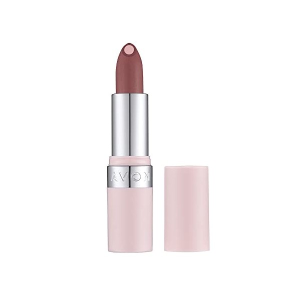 Avon Hydramatic Rouge à lèvres mat Nude avec un noyau hyaluronique pour hydrater et repulper les lèvres, disponible en 15 tei...