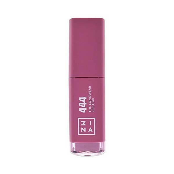 3INA MAKEUP - Vegan - Cruelty Free - The Longwear Lipstick 444 - Lilas - Rouge a Lèvres Liquide Longue Tenue - Hautement pigm