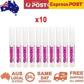 KDS Lot de 10 tubes de colle pour faux ongles