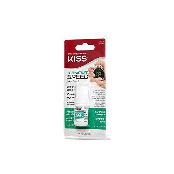 Colle pour faux-ongles Kiss Maximum Speed 3g