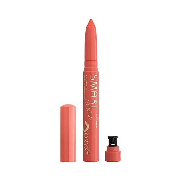 Impala - Rouge à lèvres Oryx SMART Couleur Pêche 08 | Rouge à lèvres mat | Rouge à lèvres automatique avec taille-crayon | Cr...