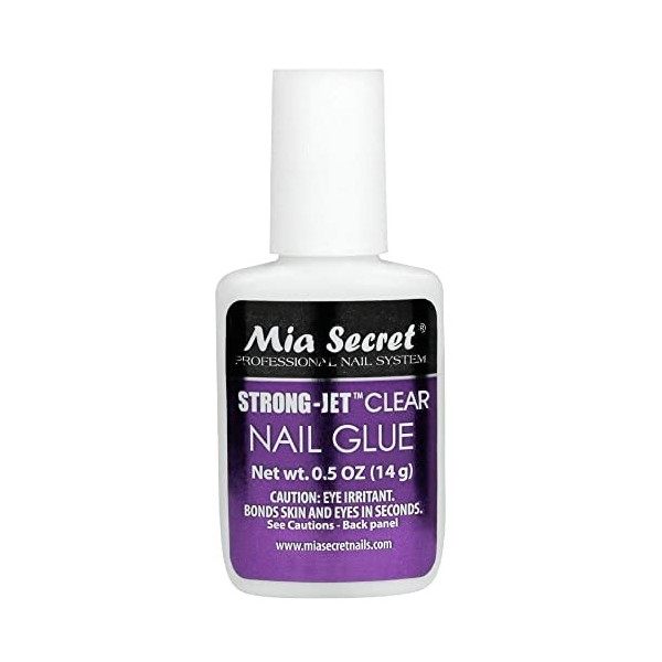 Mia Secret Nail Glue with Calcium & Vitamin E - Brush On 335 by Mia Secret