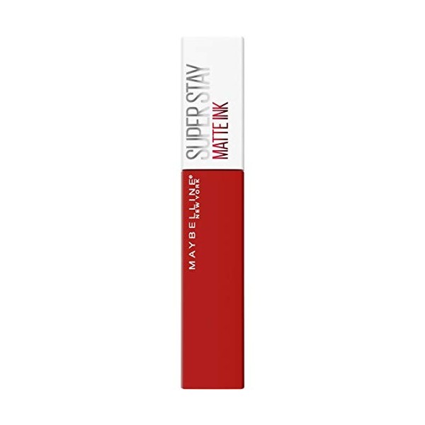Maybelline New-York - Encre à Lèvres Mat Velouté - Longue Tenue - Superstay Matte Ink Spiced - Teinte : Innovator NU 330 
