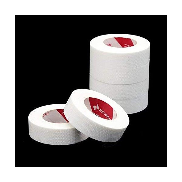 6 Rolls Extension de Cils Sparadrap Extension de Cils Individual/Professional - 1/2 X 6 Yards by Obeyalash JP Lash Tape 