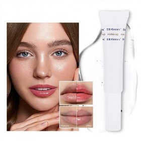 Lot de 3 brillants à lèvre Huile à lèvres aux trois fruits Lip Nectar Lip Gloss, Nourishing Moisturising Transparent Colour C