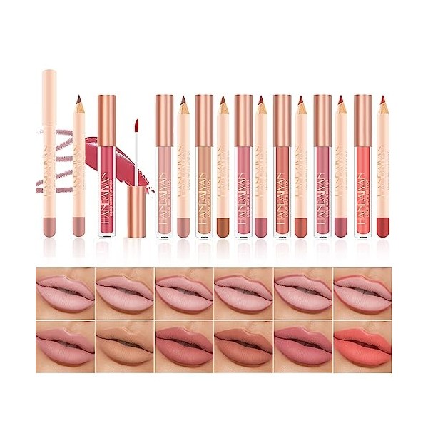 RoseFlower 6 PCS Lip Gloss Hydratant Lip Glow Oil, Gloss à Lèvres hydratante en gelée, Clear Lip Glow Oil Transparent Plumpin