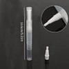 Lot de 2 stylos à huile vides pour cuticules - Transparents - 3 ml - Rechargeable avec pointe pinceau - Applicateurs cosmétiq