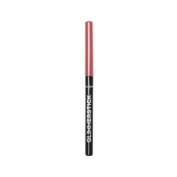 Avon Glimmerstick Crayon à lèvres Rose Wine infusé avec de la vitamine E pour une application lisse et des lèvres définies