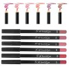 Professional Makeup Crayon à Lèvres Mat, Crayon à Lévres au Tracé Précis Longue Durée, Multipack de Crayons Contour des Lèvre