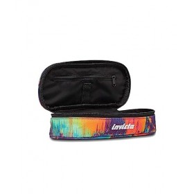 Invicta Porte-stylos, Lip Pencil Bag, Multicolore, Poche intérieure zippée, Logo sérigraphie, Porte-Stylo Scolaire, Multicolo
