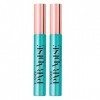 2 x LOréal Paris Lash Paradise Waterproof Mascara Volumisant et Extensible Formule Yeux Sensibles Couleur Noir - 2 Mascara