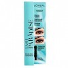 2 x LOréal Paris Lash Paradise Waterproof Mascara Volumisant et Extensible Formule Yeux Sensibles Couleur Noir - 2 Mascara