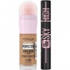 Maybelline New-York - Duo Teint & Yeux - Perfecteur de Teint Illuminateur Instant Glow Perfector 4-in-1 + Mascara Sky High Co