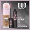 Maybelline New-York - Duo Teint & Yeux - Perfecteur de Teint Illuminateur Instant Glow Perfector 4-in-1 + Mascara Sky High Co