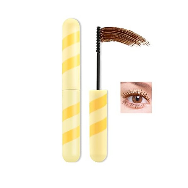 Boobeen Lash Mascara Glitter Lash Mascara Volumizing, Thickening and Lengthening, Eye Makeup Long Lasting Waterproof Mascara 