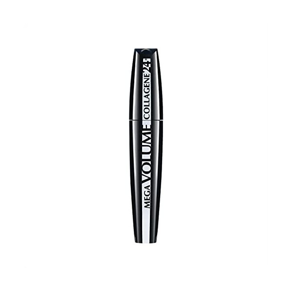 LOréal Paris Mascara Mega Volume Collagen 24H, Extra Black, 9 ml