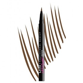 NYX Professional Makeup Crayon à Sourcils Lift & Snatch, Waterproof, Sans Transfert, Brunette & Gel à Sourcils Control Freak,