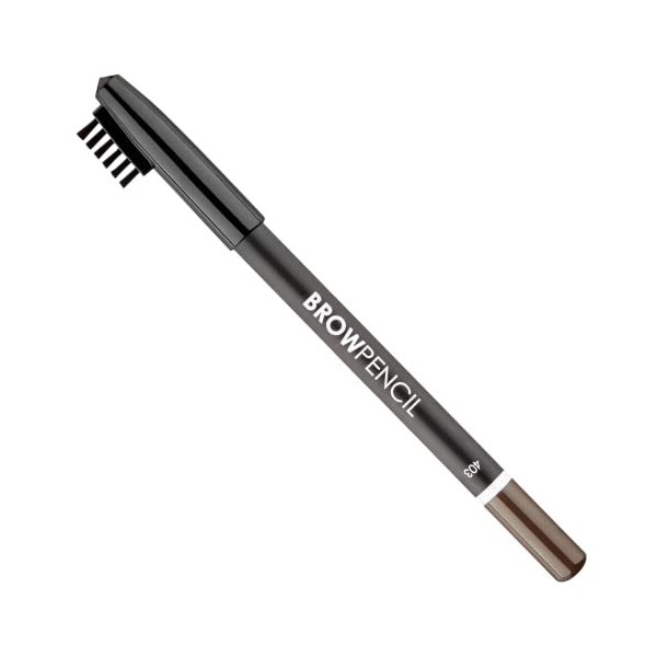 Lamel Crayon à Sourcils - Longue Durée - Brosse Incluse - Idéal pour Tout Type de Peau - Brun Clair N. 403