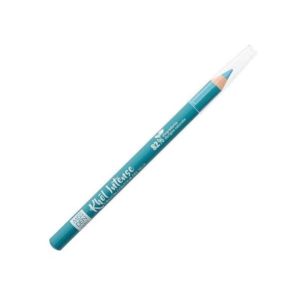 Crayon Khôl Intense - Miss Den - Couleur Intense - Contour Interne et Externe de lœil - Teinte 412 Bleu Turquoise