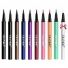 EBANKU Lot de 10 eye-liners liquides mats, eye-liners néon colorés, ensemble de maquillage liquide pour les yeux, haute pigme