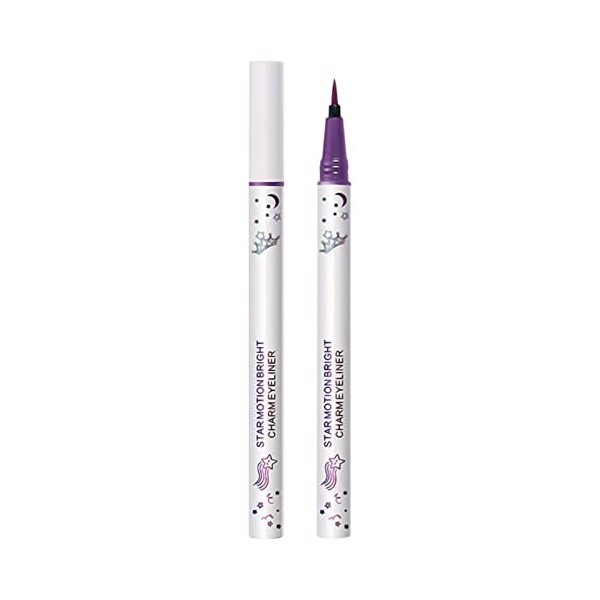 Cils Naturel Eyeliner Couleur Néon Eyeliner Crayon Coloré Longue Durée Eyeliner Crayon Maquillage Des Yeux Cadeaux Sans Maqui