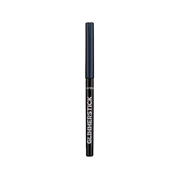 Avon Glimmerstick Diamonds Eyeliner scintillant imperméable à leau avec vitamine E Bleu sarcelle 0,28 g