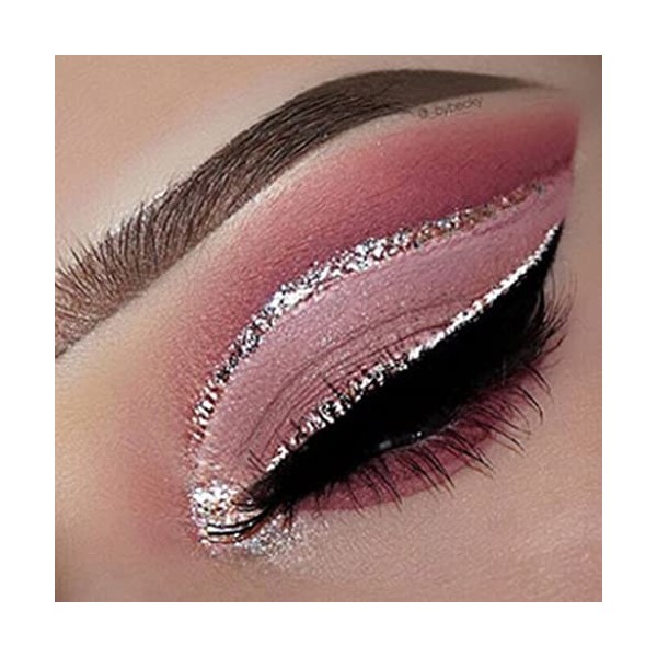 Liummrcy..Eyeliner scintillant Eye-lique métallique brillant Eyeliner étoilé étoilé étoilé Eye Cosmetic Grey 5 ml.