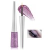 Boobeen Colorful Glitter Eyeliner Liquid Shimmer Eyeliner Waterproof Metallic Eyeliner Smudge-Proof Convient aux femmes, 1 Pc