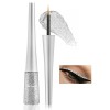 Boobeen Colorful Glitter Eyeliner Liquid Shimmer Eyeliner Waterproof Metallic Eyeliner Smudge-Proof Convient aux femmes, 1 Pc