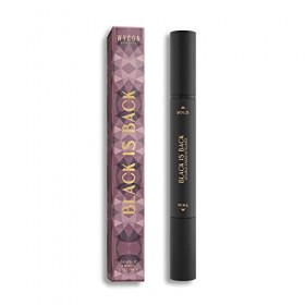 WYCON cosmetics DOUBLE ENDED EYELINER BLACK IS BACK - Eyeliner Double Embout Noir Intense, Trait Uniforme Sans Bavures