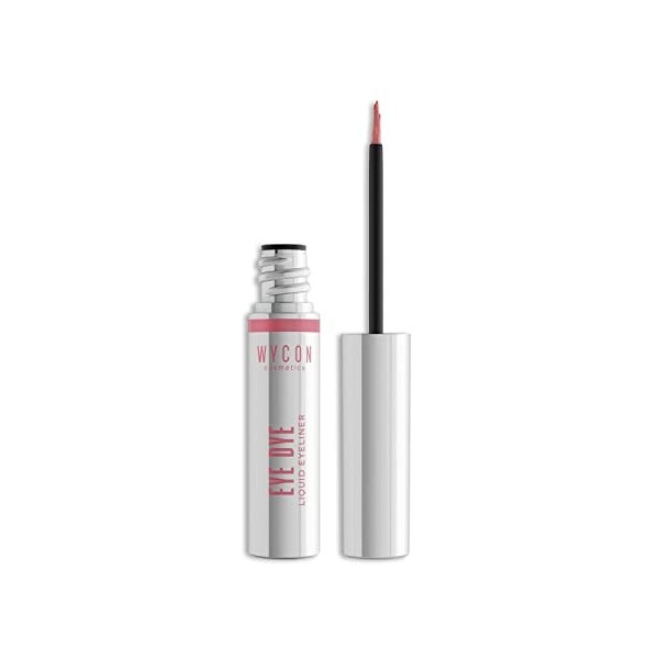 WYCON cosmetics - EYE DYE LIQUID EYELINER - Eyeliner Colorés long lasting 10h Waterproof - P.ROSE