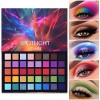 UCANBE Palette Maquillage Yeux 40 Couleurs Avec 15 Pinceaux - Fard à Paupières Shimmer Matte Hautement Pigmentées - Ombre a P